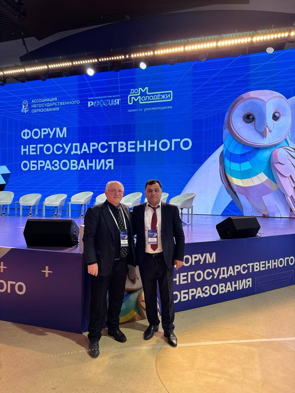 Ибрагим Байсонгурович на выставке «Россия»