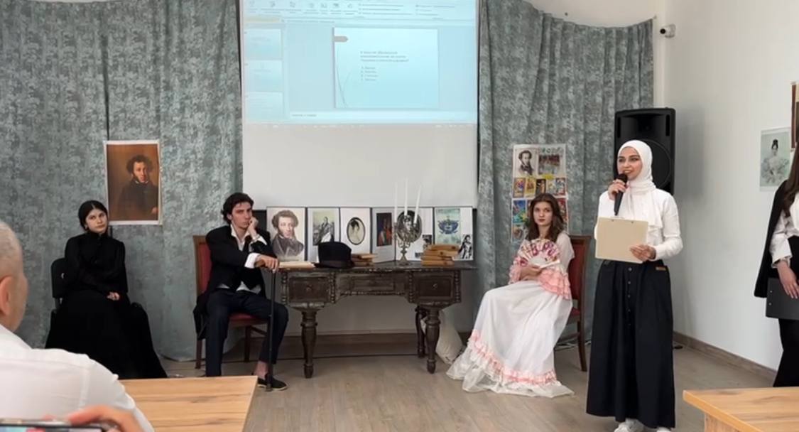 Мероприятие приуроченное 225-летию со дня рождения великого русского поэта А. С. Пушкина