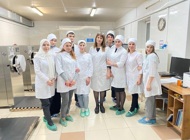 Обучение студентов по дезинфекции