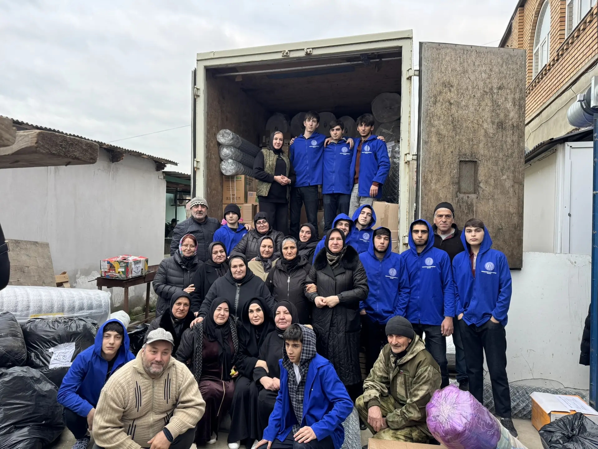 Очередной гуманитарный груз отправили на фронт обучающиеся Национального инновационного колледжа