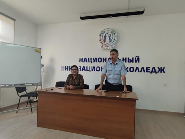 Встреча с СТ УУП ОП по Ленинскому району Магомедовым М.А