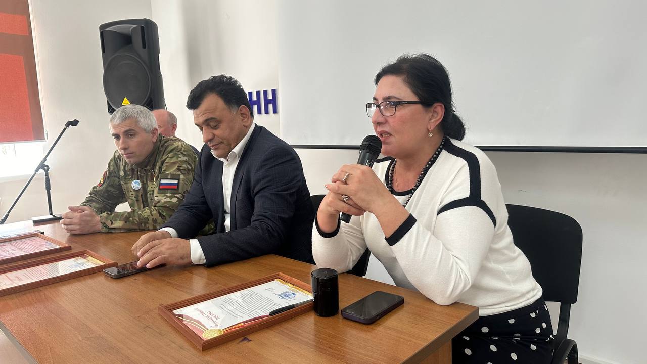 Встреча с участником СВО Магомедом Гусейхановичем