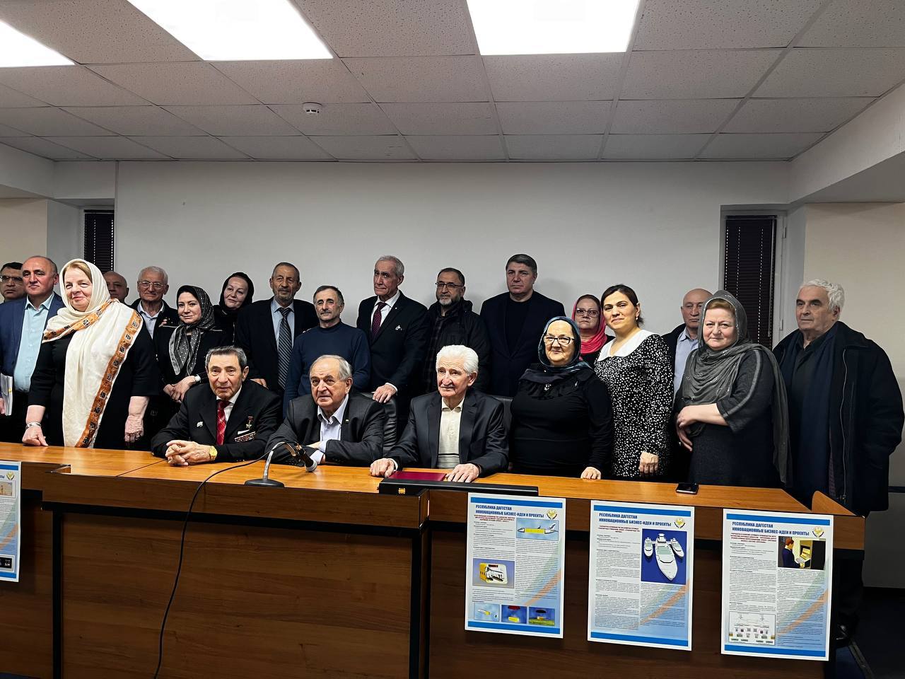 Встреча с ученым, инженером, автором 102 изобретений Гамидом Халидовым, ему исполнилось 75-лет