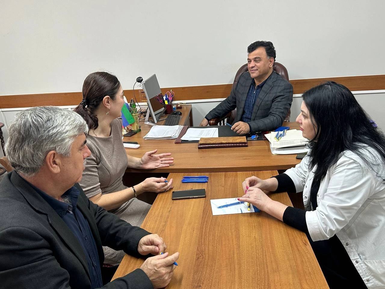 Встреча студентов с заместителем координатора Дагестанского регионального отделения ПП ЛДПР